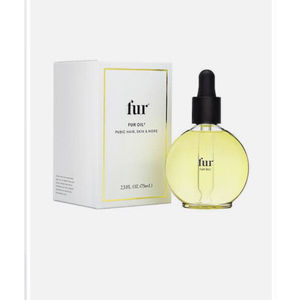 fur FUR OIL 0.5 fl.oz. 14 ml. Pubic Hair (Less Ingrown), Skin, & More Travel sz